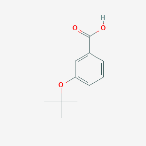 molecular formula C11H14O3 B048048 3-tert-Butoxybenzoic acid CAS No. 15360-02-8