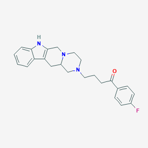 molecular formula C24H26FN3O B048065 Biriperone CAS No. 42021-34-1