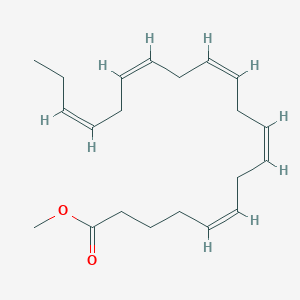 molecular formula C21H32O2 B048079 cis-5,8,11,14,17-Eicosapentaenoic acid methyl ester CAS No. 2734-47-6