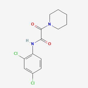 molecular formula C13H14Cl2N2O2 B4809162 N-(2,4-dichlorophenyl)-2-oxo-2-piperidin-1-ylacetamide 