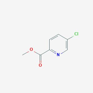 molecular formula C7H6ClNO2 B048098 Methyl 5-chloropyridine-2-carboxylate CAS No. 132308-19-1