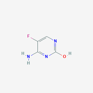 molecular formula C4H4FN3O B048100 Flucytosine CAS No. 117969-88-7