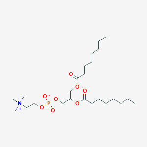 molecular formula C24H48NO8P B048101 1,2-Octanoylphosphatidylcholine CAS No. 111466-75-2