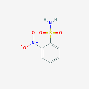 molecular formula C6H6N2O4S B048108 2-Nitrobenzenesulfonamide CAS No. 5455-59-4