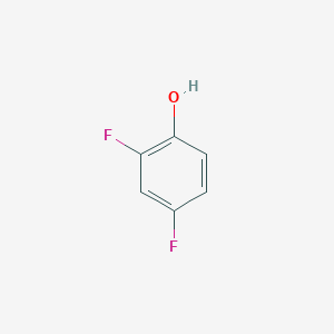 molecular formula C6H4F2O B048109 2,4-Difluorophenol CAS No. 367-27-1
