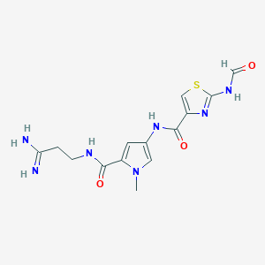 molecular formula C14H17N7O3S B048120 Fmtfmp-fpim CAS No. 123725-02-0