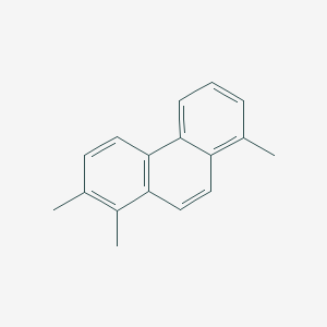 molecular formula C17H16 B048132 1,2,8-Trimethylphenanthrene CAS No. 20291-75-2