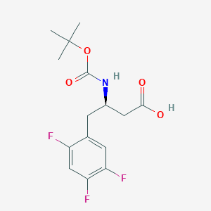 Boc-(R)-3-Amino-4-(2,4,5-trifluorophenyl)butanoic acid