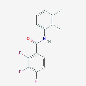 molecular formula C15H12F3NO B4816257 N-(2,3-dimethylphenyl)-2,3,4-trifluorobenzamide 