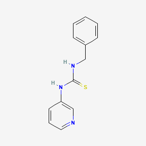molecular formula C13H13N3S B4816664 1-Benzyl-3-pyridin-3-ylthiourea 
