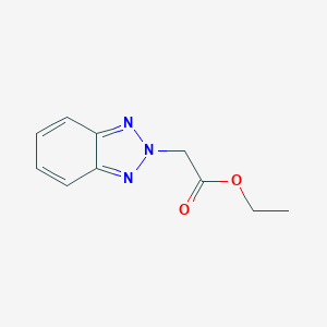 molecular formula C10H11N3O2 B481709 ethyl 2H-1,2,3-benzotriazol-2-ylacetate CAS No. 69218-51-5