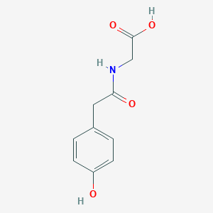 molecular formula C10H11NO4 B048193 Hydroxyphenylacetylglycine CAS No. 28116-23-6