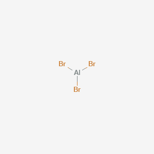 molecular formula AlBr3 B048194 Aluminum bromide CAS No. 7727-15-3