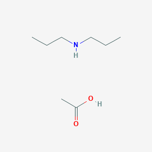 molecular formula C8H19NO2 B048205 Dipropylamine acetate salt solution CAS No. 114389-69-4