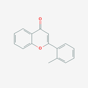 molecular formula C16H12O2 B048215 2-(2-Methylphenyl)chromen-4-one CAS No. 116115-49-2