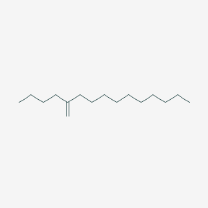 molecular formula C16H32 B048220 5-Methylidenepentadecane CAS No. 115146-98-0