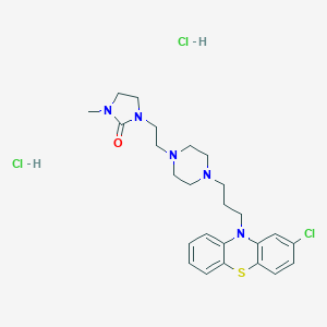 molecular formula C25H32ClN5OS B048221 Imiclopazine CAS No. 7414-95-1