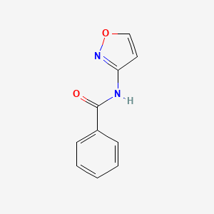 molecular formula C10H8N2O2 B4823034 N-(1,2-oxazol-3-yl)benzamide 
