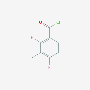 molecular formula C8H5ClF2O B048248 2,4-Difluoro-3-methylbenzoyl chloride CAS No. 112857-70-2