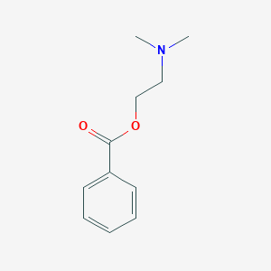 molecular formula C11H15NO2 B048252 2-(Dimethylamino)ethyl benzoate CAS No. 2208-05-1