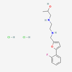 molecular formula C16H23Cl2FN2O2 B4825290 C16H23Cl2FN2O2 