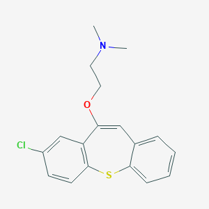 molecular formula C18H18ClNOS B048254 Zotepine CAS No. 26615-21-4