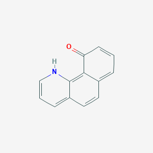 molecular formula C13H9NO B048255 10-Hydroxybenzo[h]quinoline CAS No. 33155-90-7