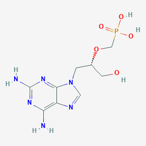 ({[(2s)-1-(2,6-Diamino-9h-purin-9-yl)-3-hydroxypropan-2-yl]oxy}methyl)phosphonic acid