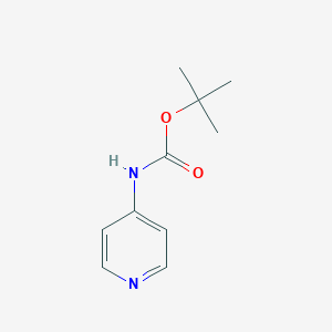 molecular formula C10H14N2O2 B048293 4-(Boc-氨基)吡啶 CAS No. 98400-69-2