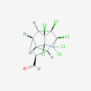 molecular formula C12H8Cl6O B048301 Endrin aldehyde CAS No. 7421-93-4