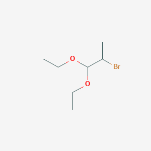molecular formula C7H15BrO2 B048307 2-溴-1,1-二乙氧基丙烷 CAS No. 3400-55-3