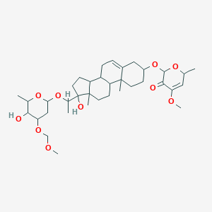 molecular formula C36H56O10 B048318 Periplocoside O CAS No. 116709-67-2