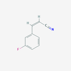 (Z)-3-(3-fluorophenyl)acrylonitrile