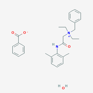 molecular formula C28H36N2O4 B048332 Denatonium benzoate hydrate CAS No. 86398-53-0