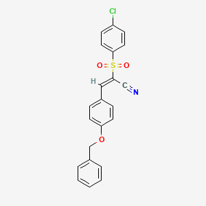 molecular formula C22H16ClNO3S B4833238 MFCD03992047 
