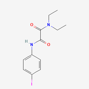 molecular formula C12H15IN2O2 B4834794 N',N'-diethyl-N-(4-iodophenyl)oxamide 