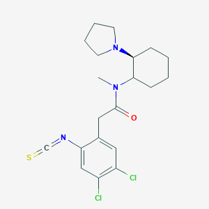molecular formula C20H25Cl2N3OS B048355 Uphit CAS No. 122407-13-0