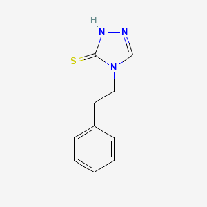 molecular formula C10H11N3S B4835630 4-phenethyl-1H-1,2,4-triazole-5(4H)-thione CAS No. 642462-38-2