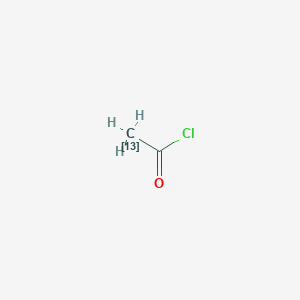 molecular formula C2H3ClO B048367 acetyl-2-13C chloride CAS No. 14770-40-2