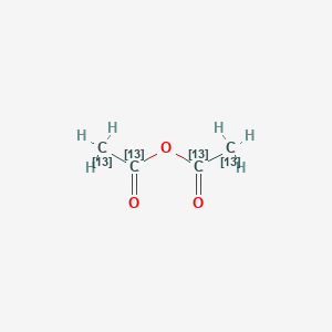 molecular formula C4H6O3 B048370 Acetic anhydride-13C4 CAS No. 114510-14-4