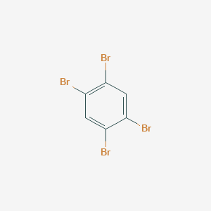 molecular formula C6H2Br4 B048376 1,2,4,5-Tetrabromobenzene CAS No. 636-28-2