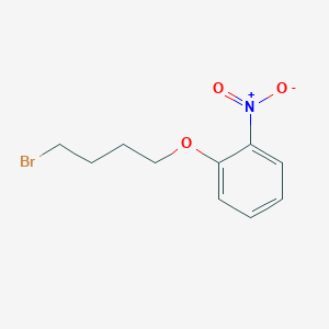 molecular formula C10H12BrNO3 B048392 1-(4-Bromobutoxy)-2-nitrobenzene CAS No. 118327-50-7