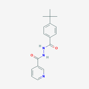 molecular formula C17H19N3O2 B4839222 N'-(4-tert-butylbenzoyl)pyridine-3-carbohydrazide 