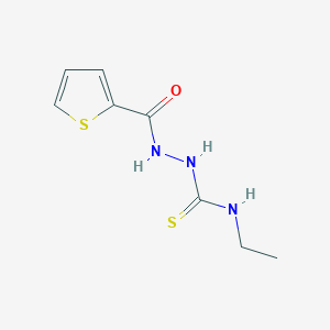 N-ethyl-2-(2-thienylcarbonyl)hydrazinecarbothioamide