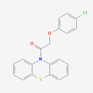 2-(4-Chlorophenoxy)-1-phenothiazin-10-ylethanone