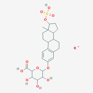 B048407 beta-Estradiol 3-(beta-D-glucuronide) 17-sulfate dipotassium salt CAS No. 99156-45-3