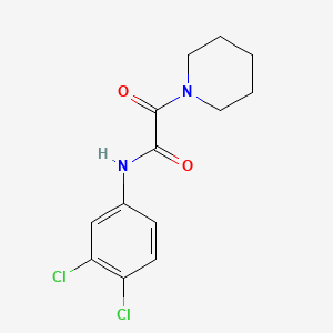 molecular formula C13H14Cl2N2O2 B4841098 N-(3,4-dichlorophenyl)-2-oxo-2-piperidin-1-ylacetamide 