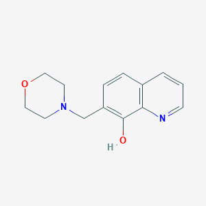 molecular formula C14H16N2O2 B048416 7-(Morpholin-4-ylmethyl)quinolin-8-ol CAS No. 112632-96-9