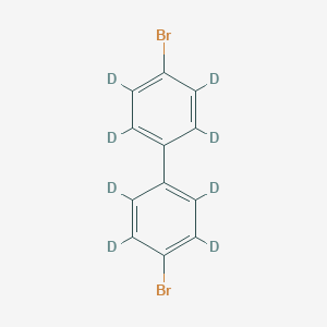 molecular formula C12H8Br2 B048420 4,4'-Dibromodiphenyl-D8 CAS No. 80523-79-1