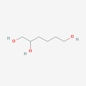 molecular formula C6H14O3 B048424 1,2,6-Hexanetriol CAS No. 112254-74-7
